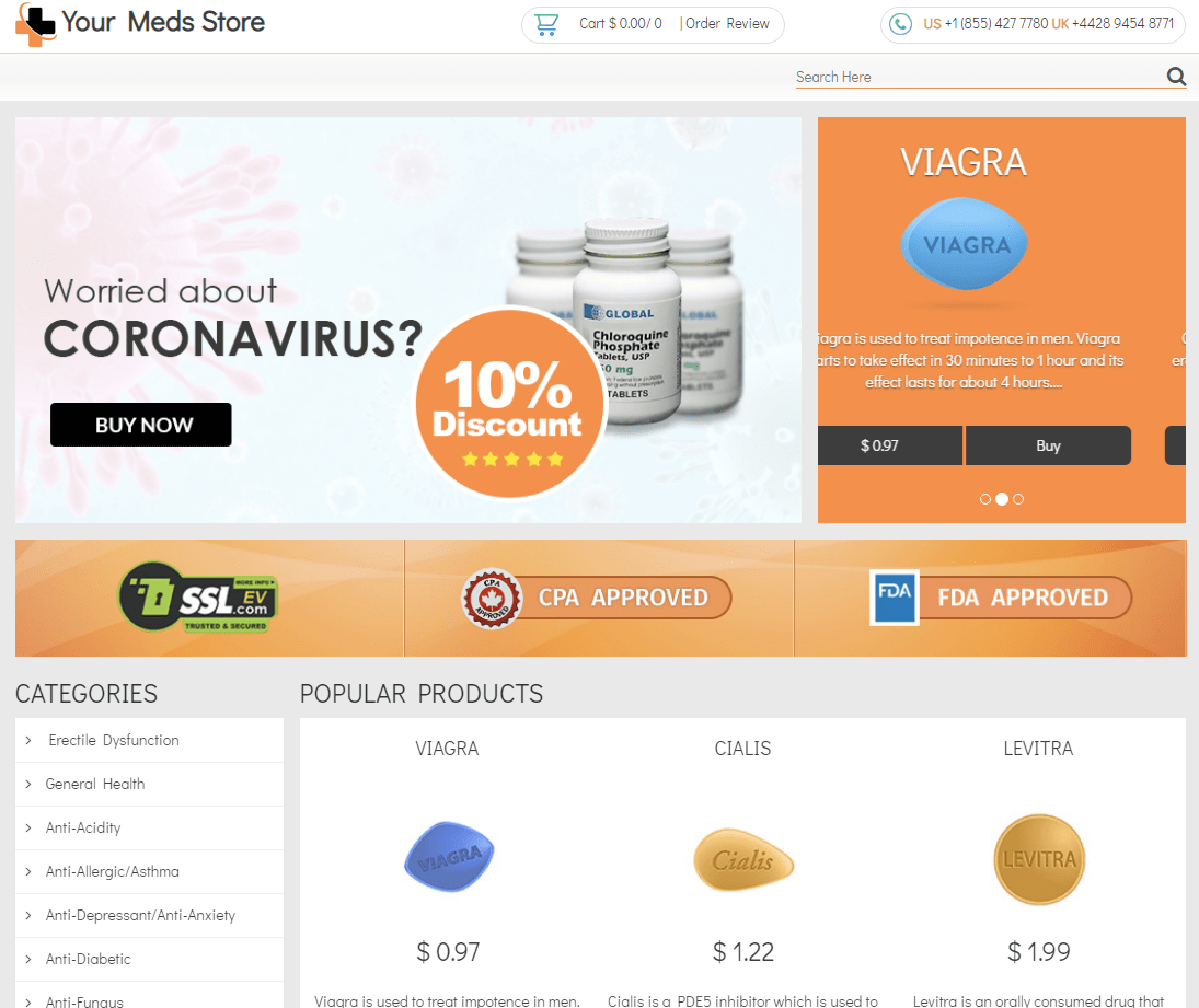 Top 13 Reputable Canadian Online Pharmacies   Yourmedstore 